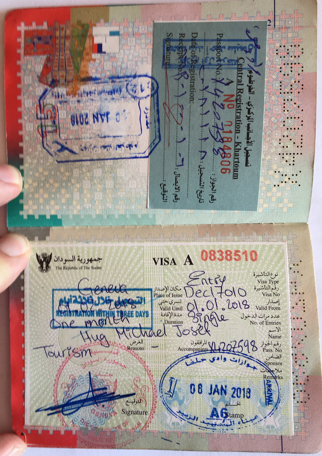 Visa Sudan