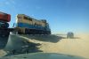 Riding the desert train
